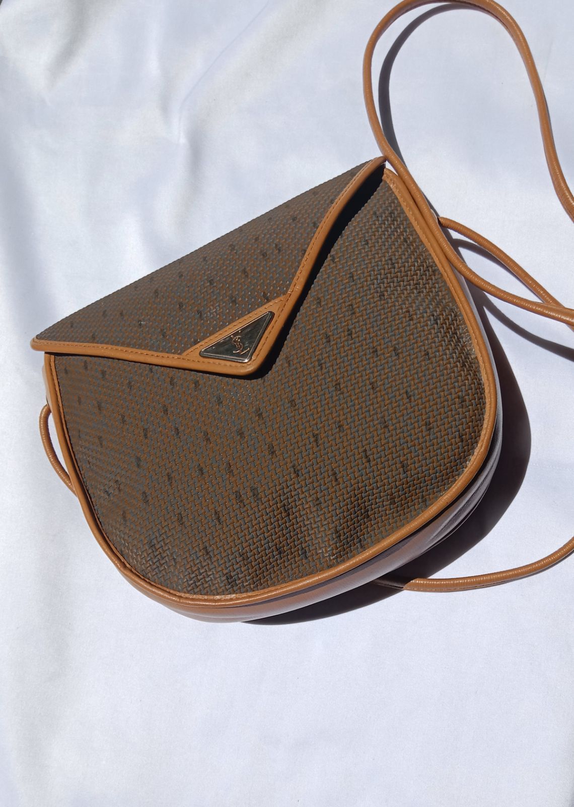 Vintage ysl crossbody on sale bag