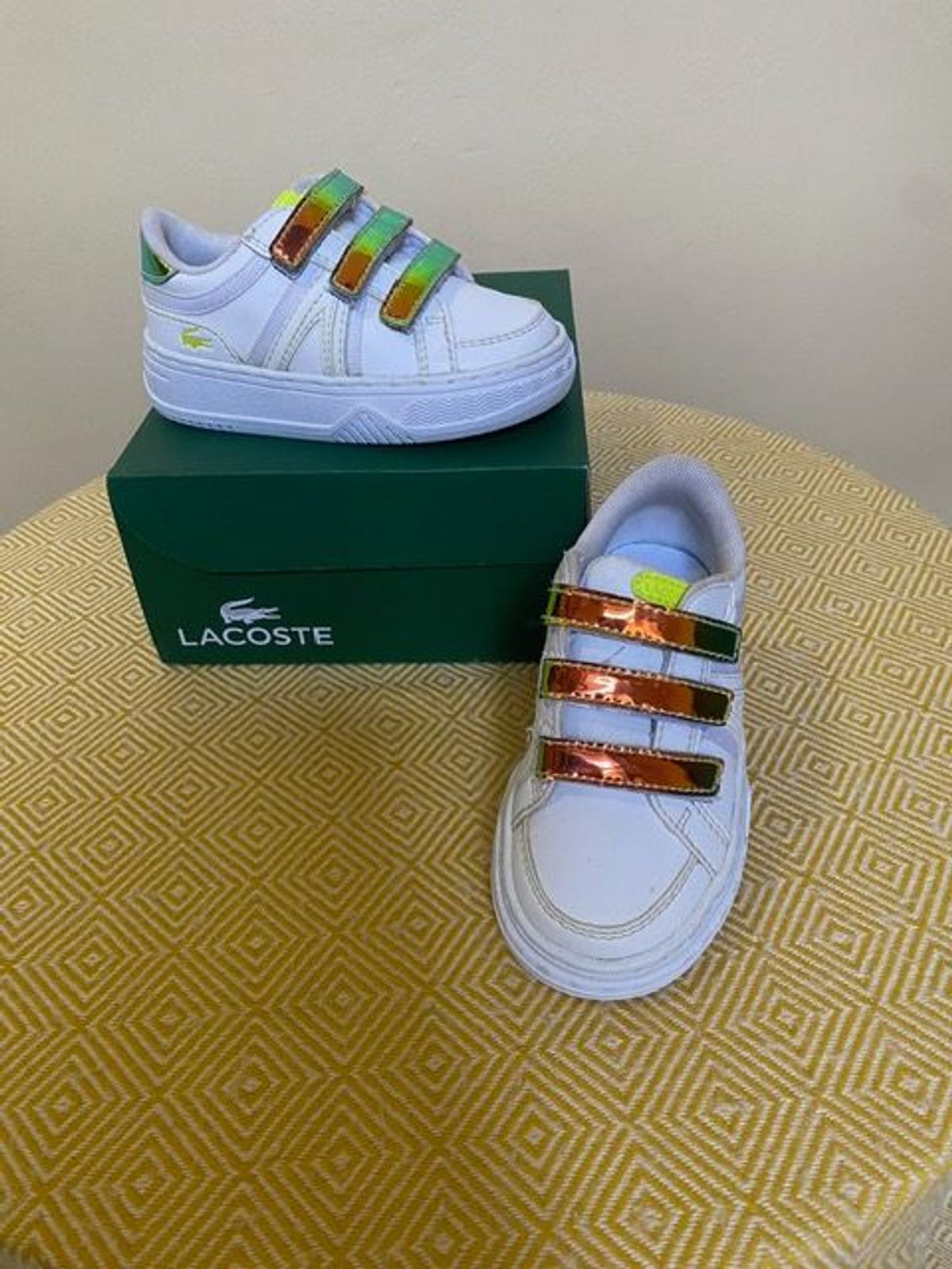 Lacoste toddler shoes hotsell