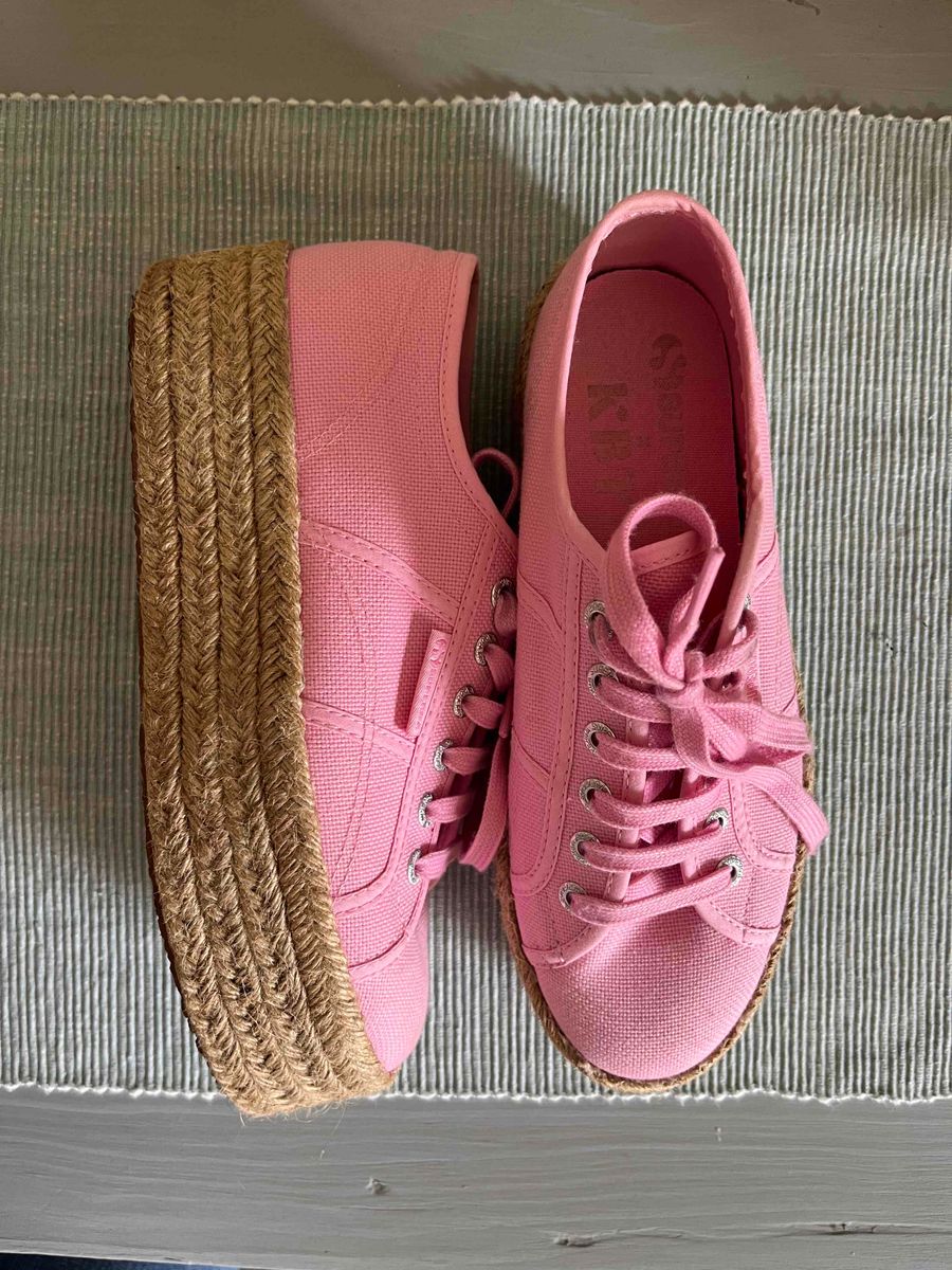 Superga cheap cotropew pink