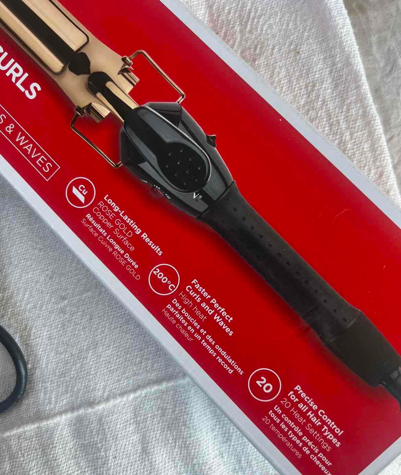 Women | Revlon curing iron 32mm rose gold revl | YAGA
