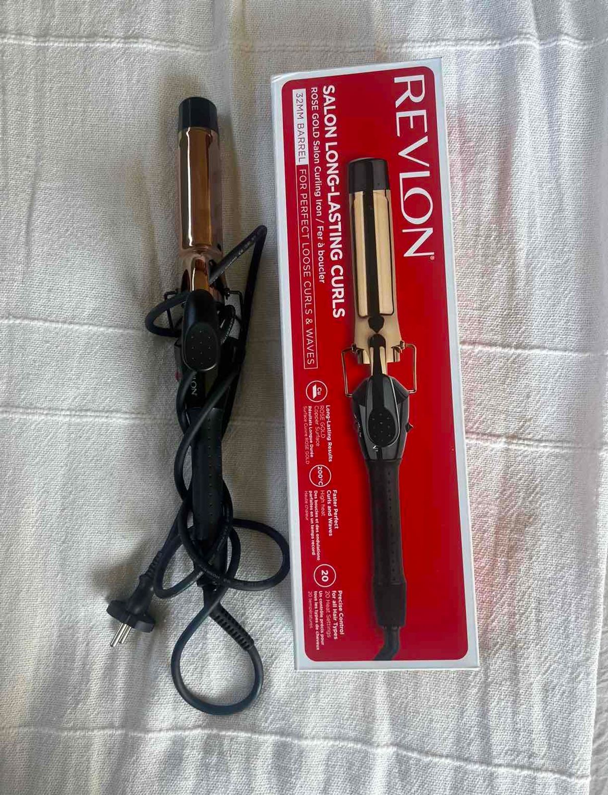Women | Revlon curing iron 32mm rose gold revl | YAGA
