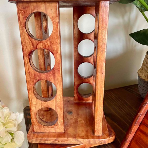 House Of York rotating spice rack Can store 12 recipients vintage Perfect condition