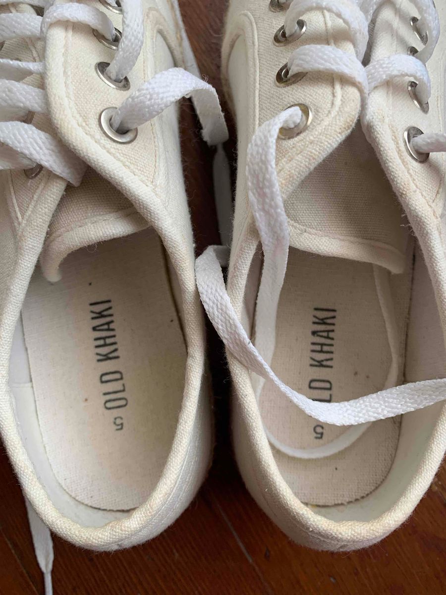 Old khaki 2025 shoes ladies