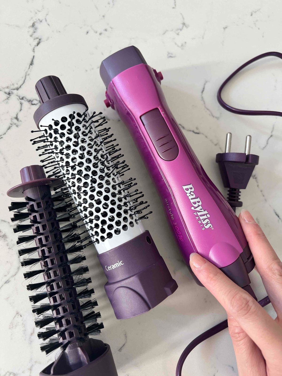 800w Babyliss As81e Babyliss Velvet Orchid 800 Abbigliamento E