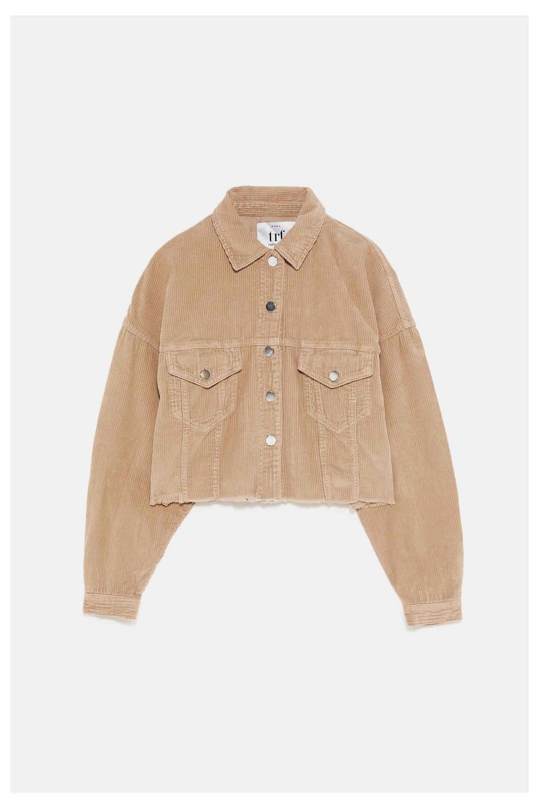 Corduroy hot sale jacket zara