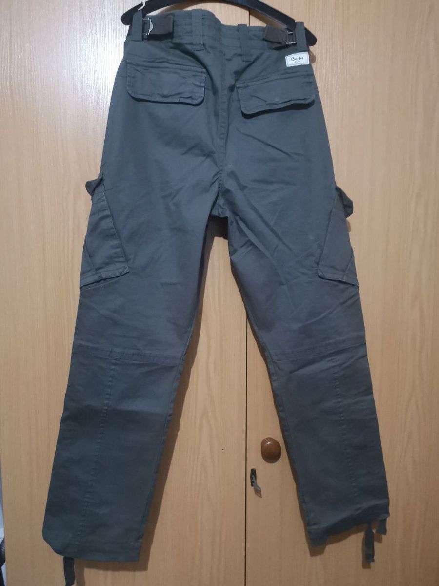 Men Aca Joe cargo pants size 34 dark oliv Yaga SA