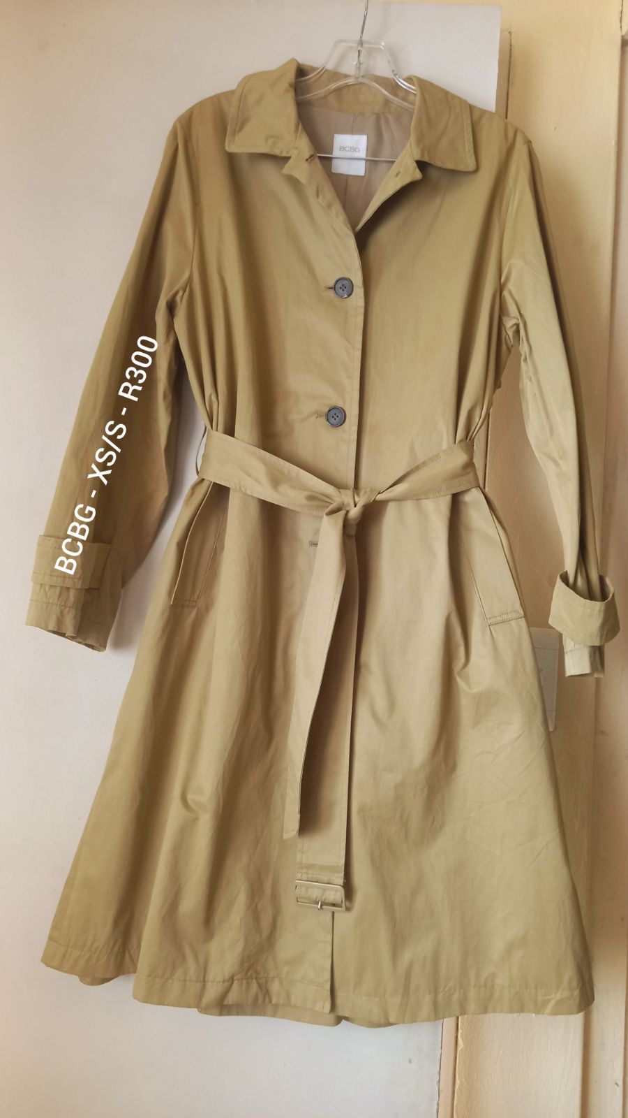 Bcbg trench clearance coat