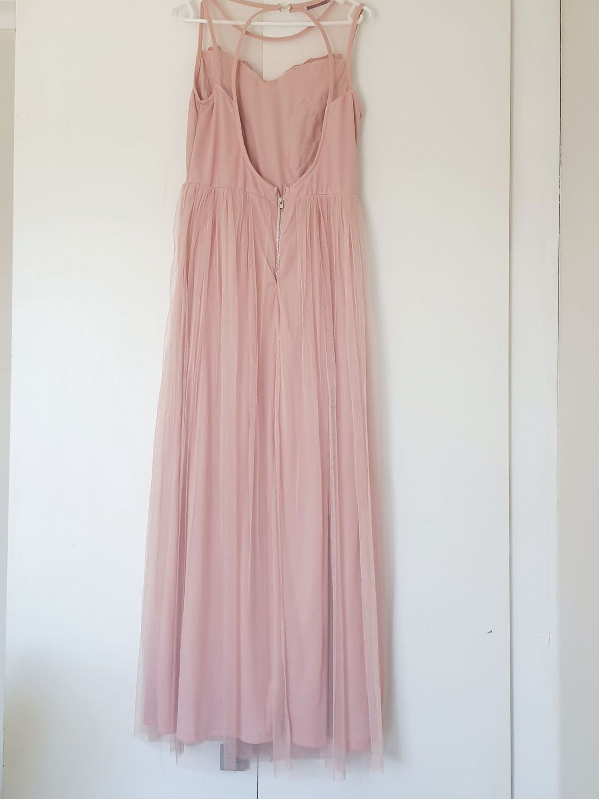 Women | Dusty Pink Bridesmaids Dress | Party Ev | YAGA