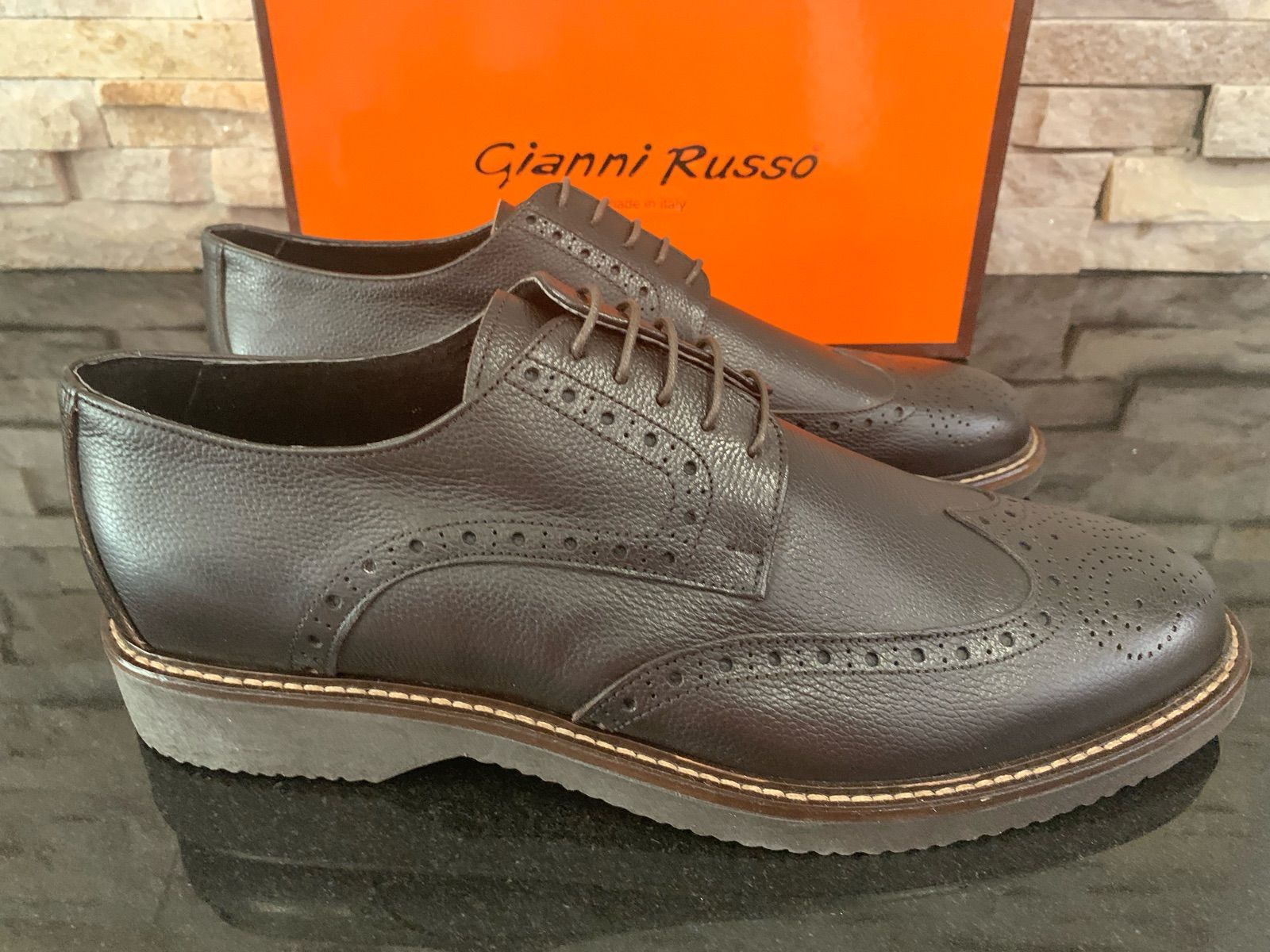 Gianni Russo shoes Genuine Leather × Gianni Valentino Gianni Russo Leather  main image 4