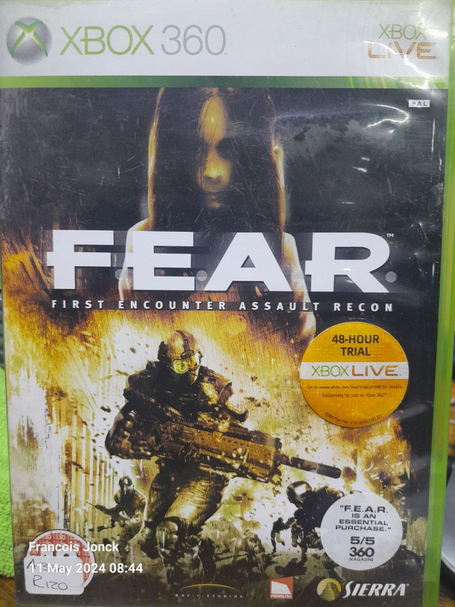 Technology | FEAR (Xbox 360) | Yaga SA