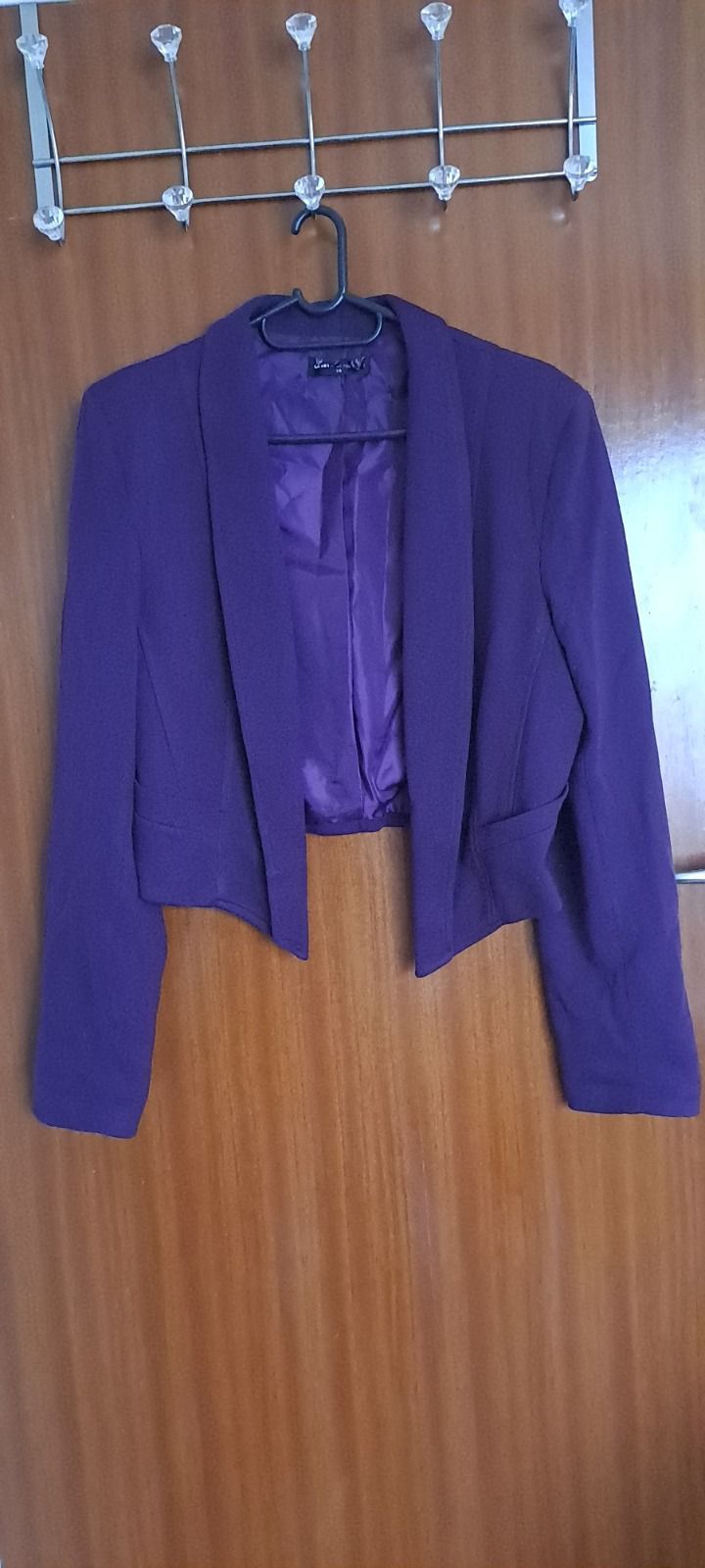 Women Purple bolero jacket Yaga SA