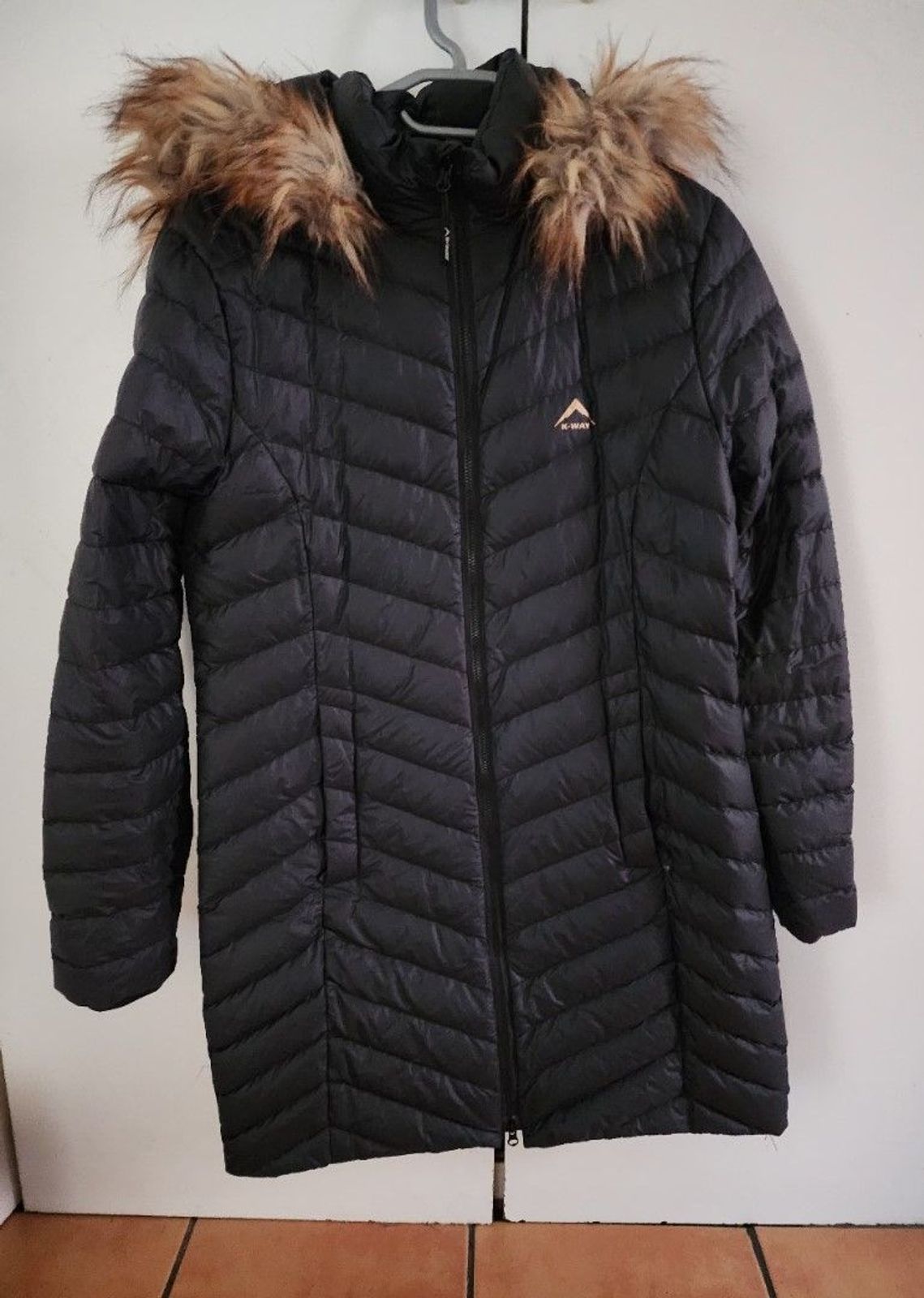 Down Jacket K Way Long Puffer Jacket Women K-WAY Women's Yala