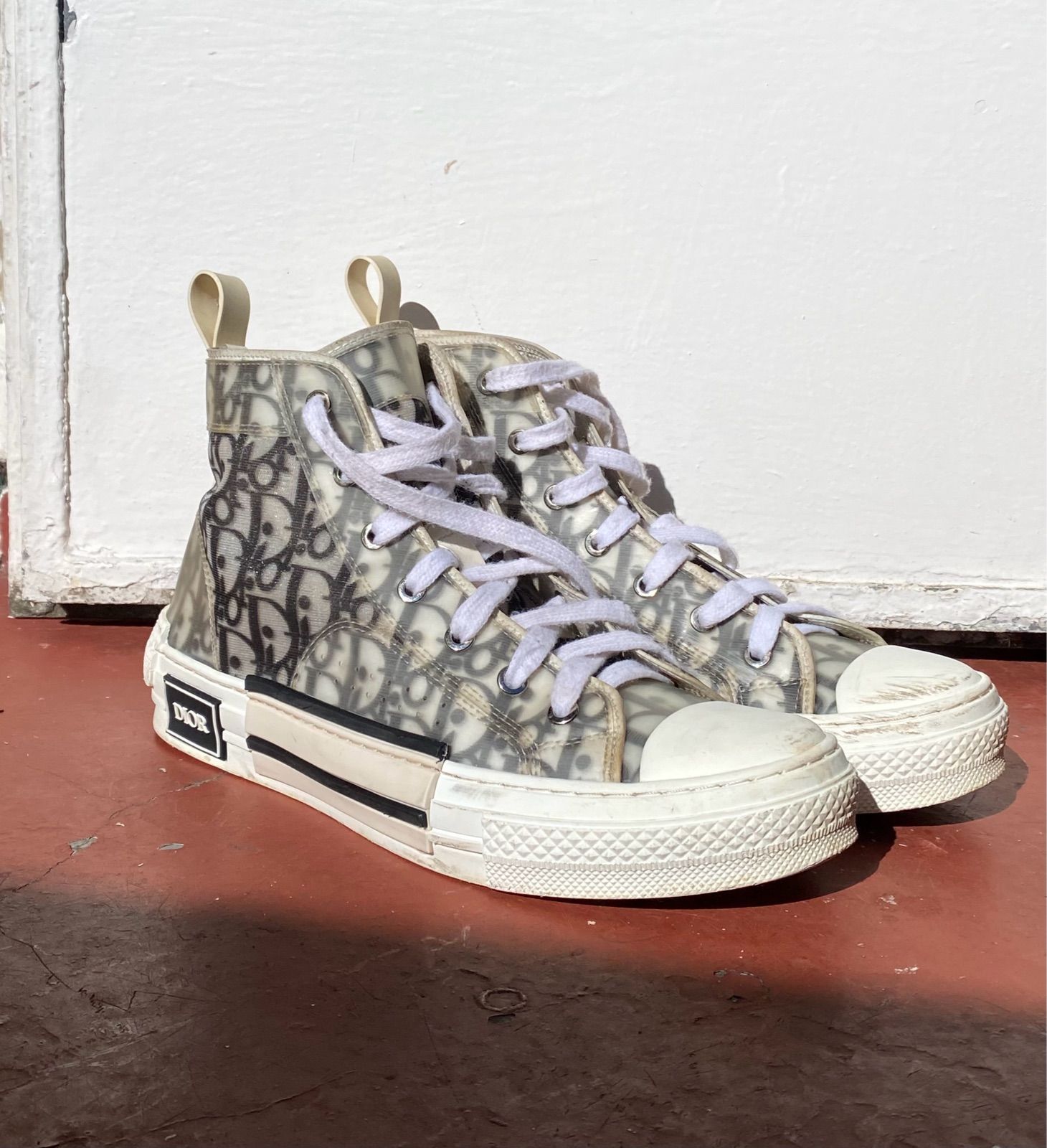 dior womens high top sneakers