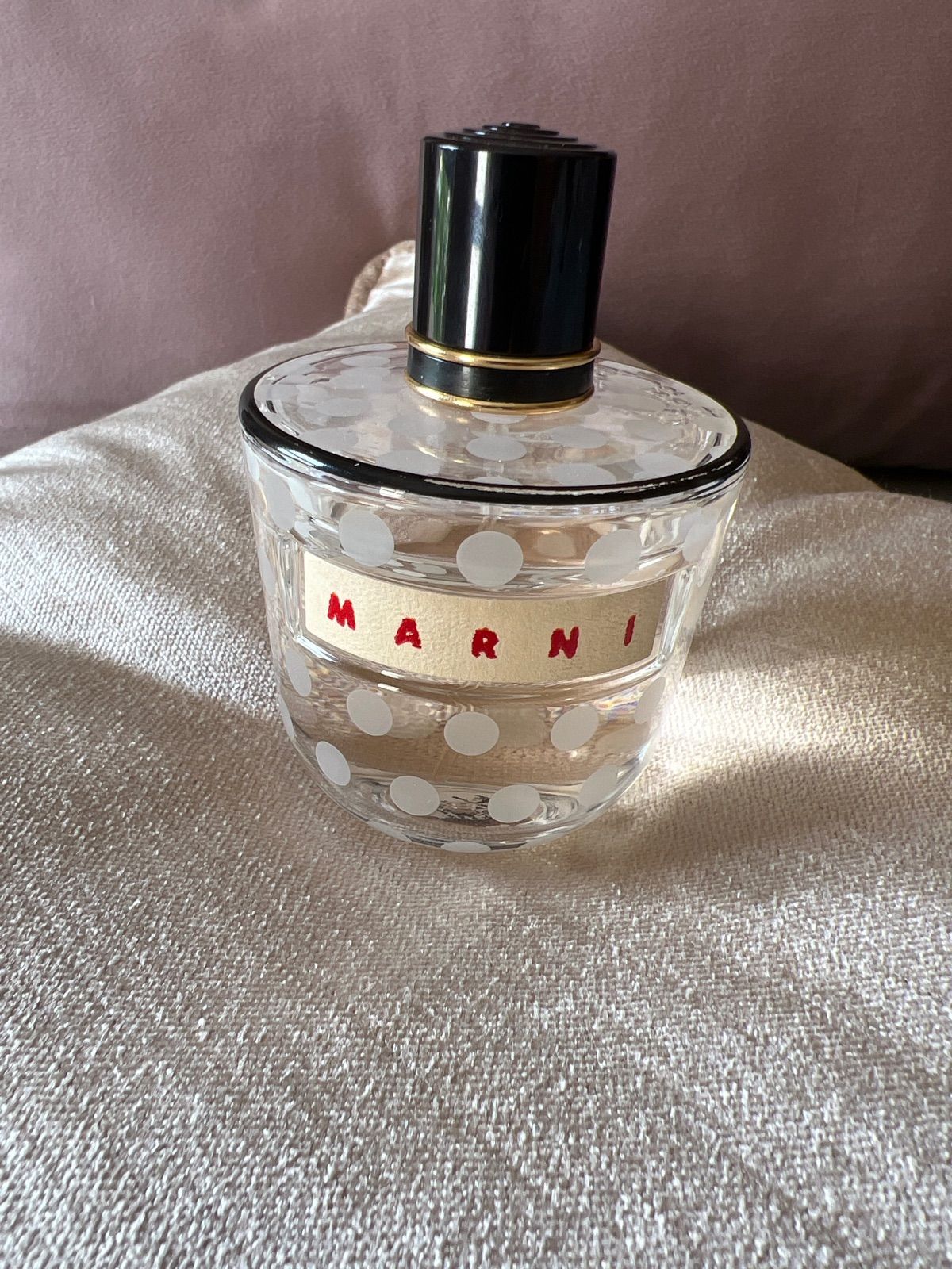 MARNI eau de parfum.Just barely used. Frangrance description Soft yet spicy notes of cinnamon and