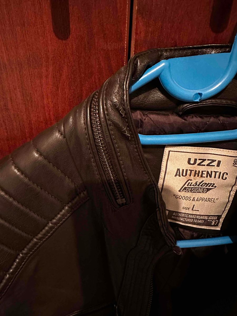 Men Uzzi Winter Pleather Jacket Yaga SA