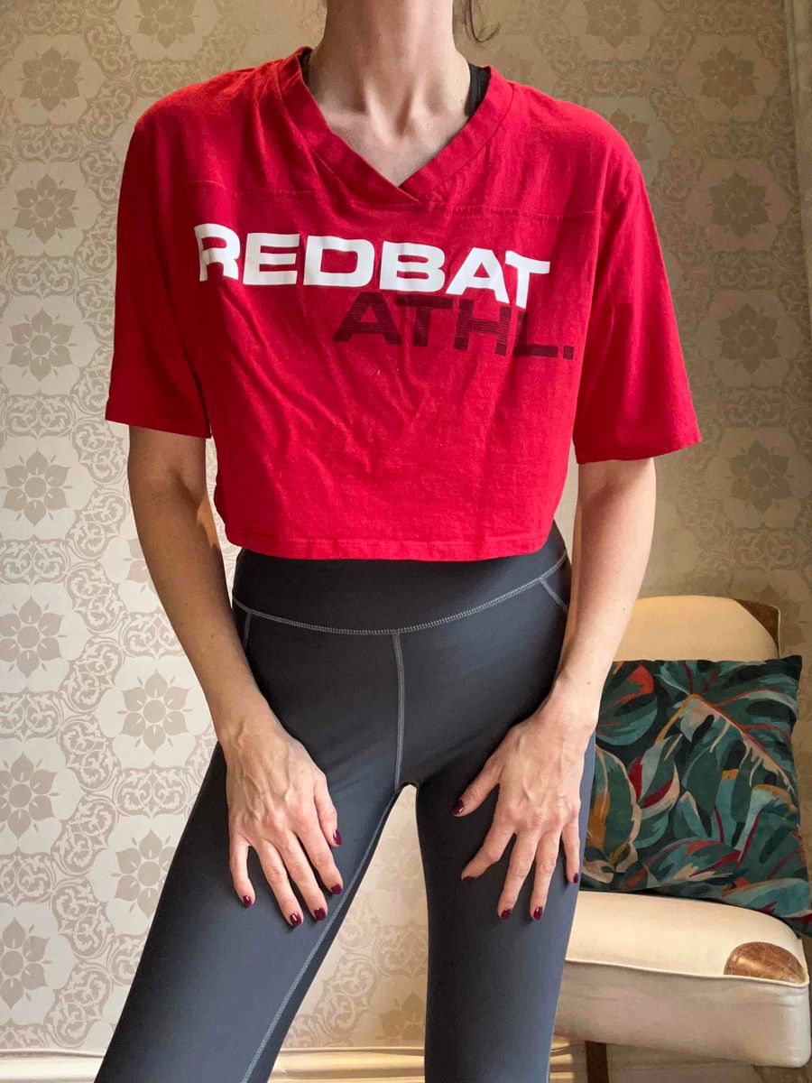 Women, Redbat athletic crop R40 size small - b