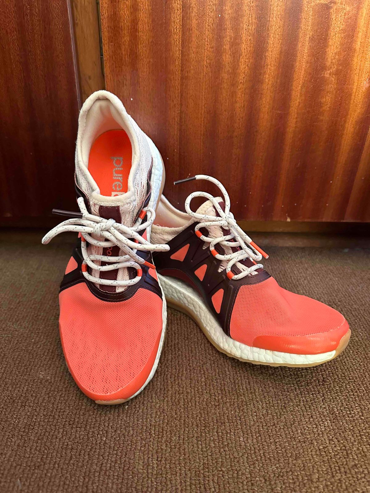 Adidas pure clearance boost xpose orange