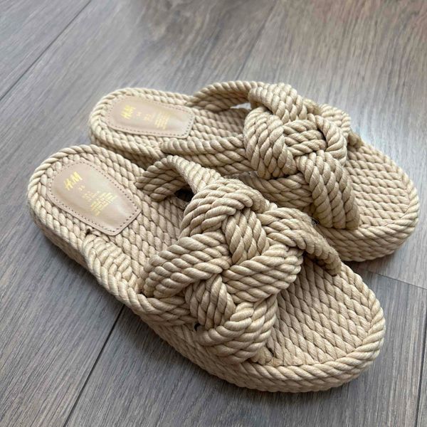 Women H&M rope sandal brand new size YAGA