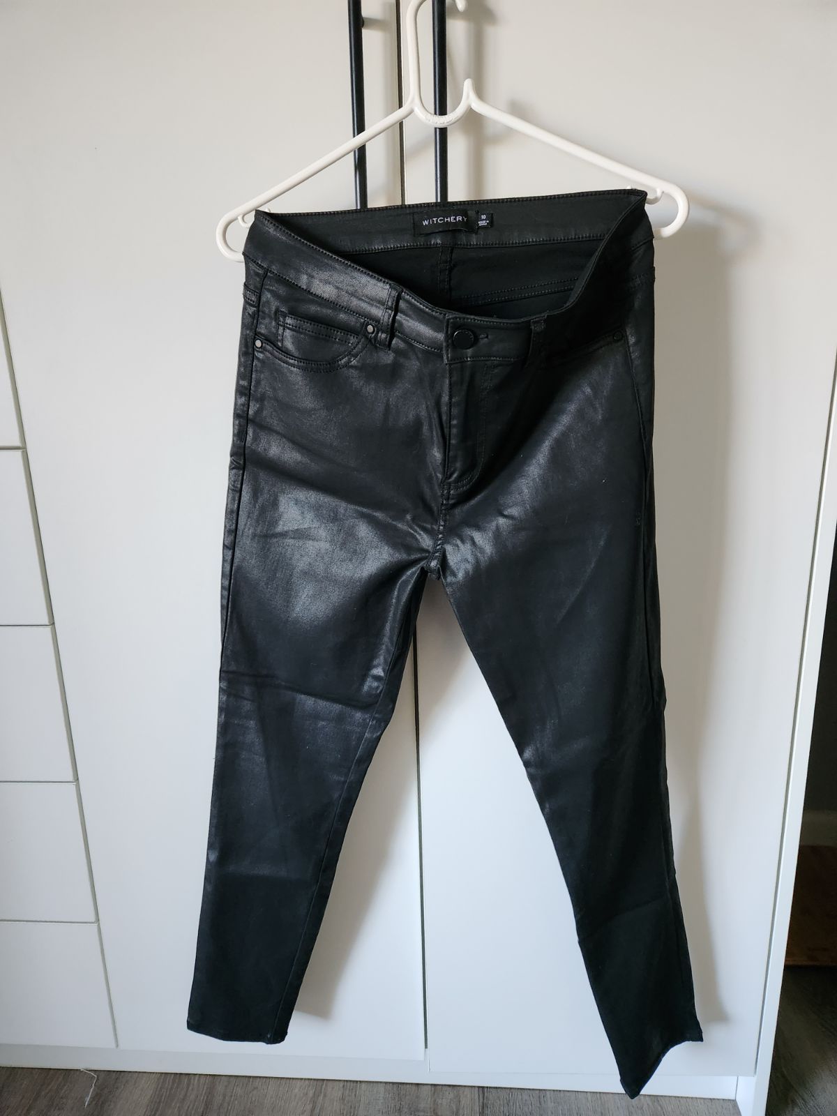Coated Track Pant | Premium Italian Fabric | Hudson Jeans
