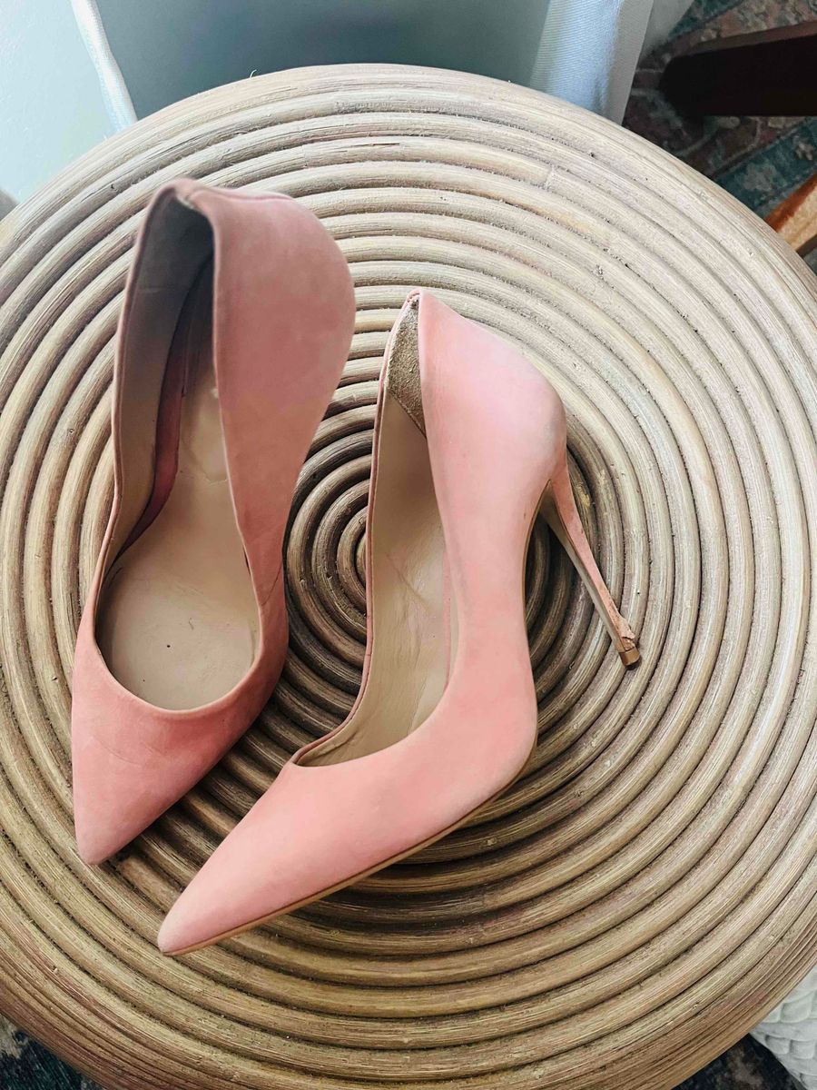Dusty top pink stilettos