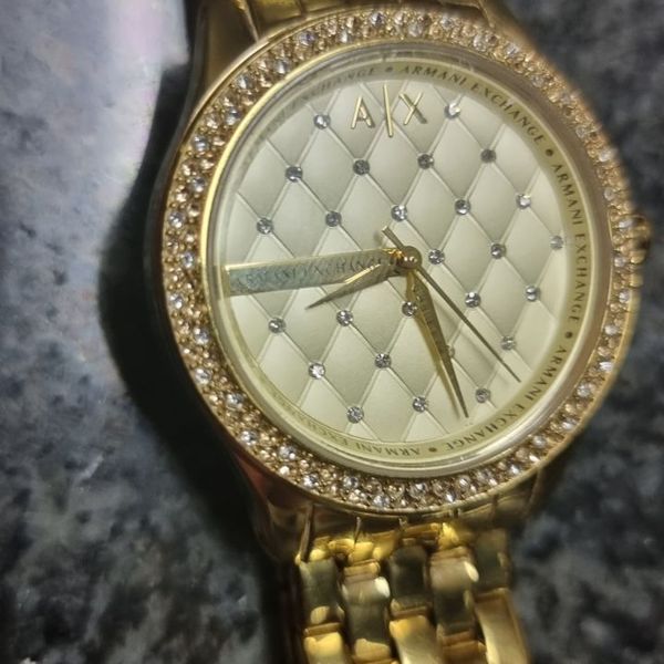 Women | armani exchange gold watch serial no. | Yaga SA