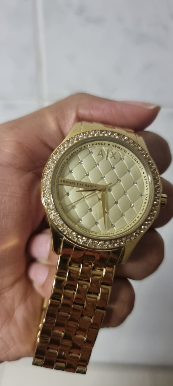 Women | armani exchange gold watch serial no. | Yaga SA