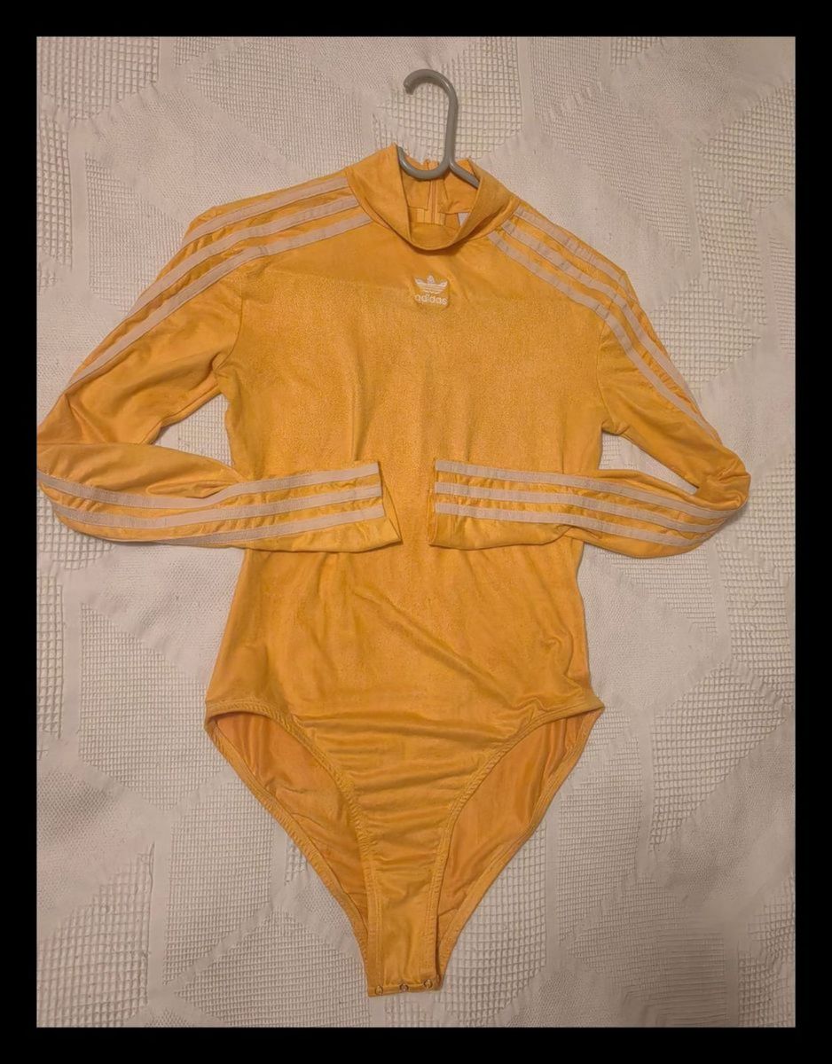 Adidas clearance bodysuit yellow