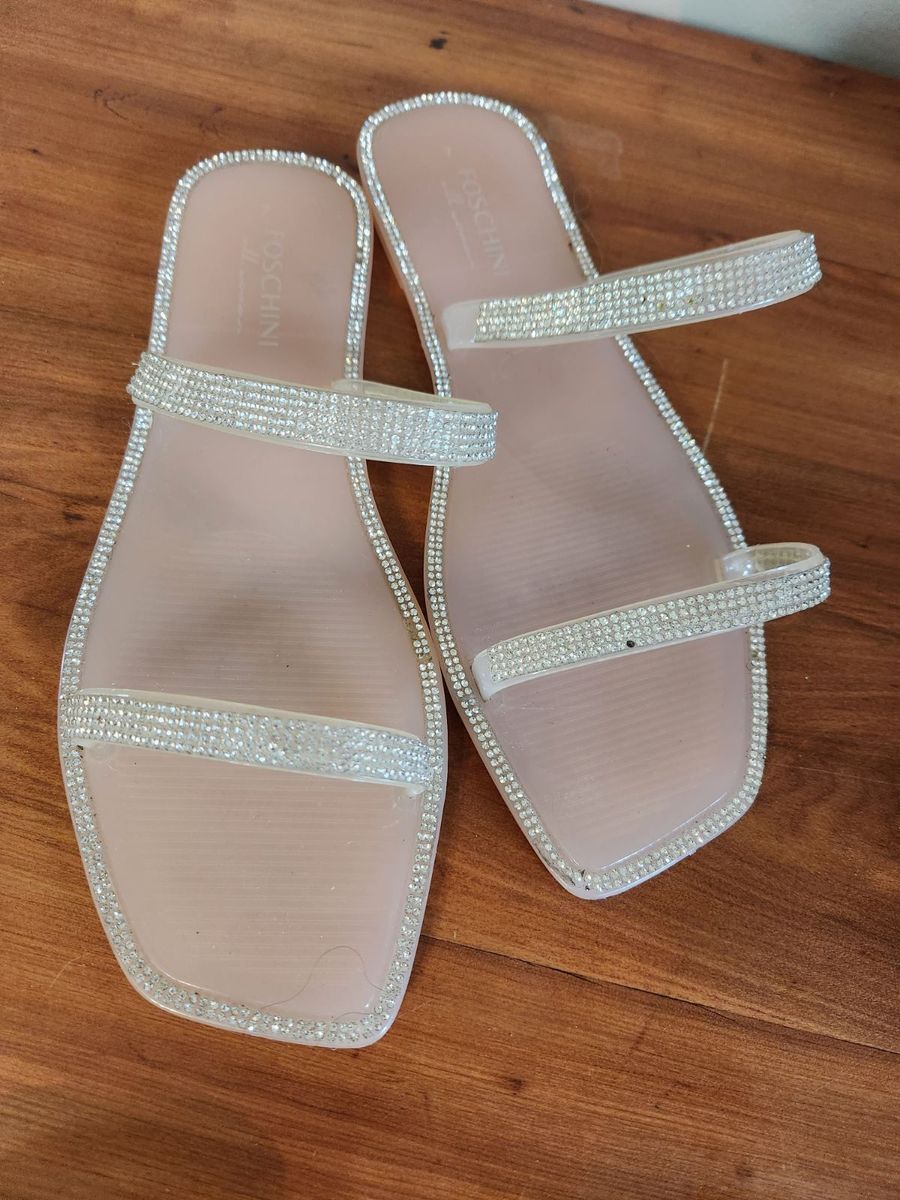 Women Foschini Jelly Diamante Strap Sandals W Yaga SA