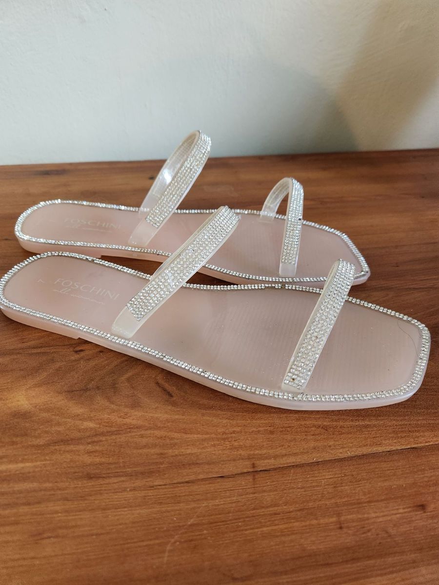 Women Foschini Jelly Diamante Strap Sandals W Yaga SA