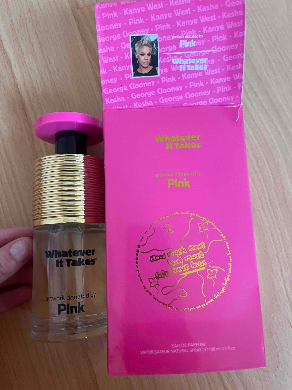 Pink perfume discount whatever it takes