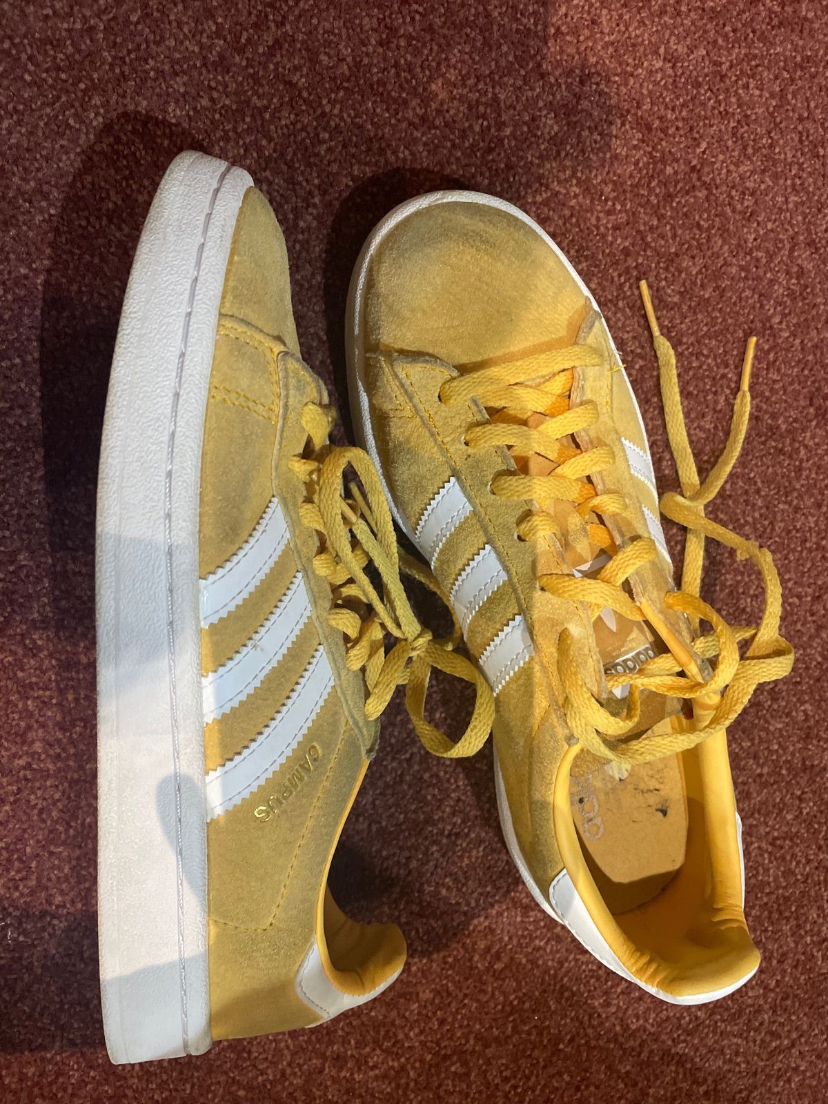 Adidas hotsell campus mustard