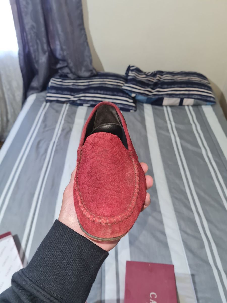 Carvela red suede shoes hot sale