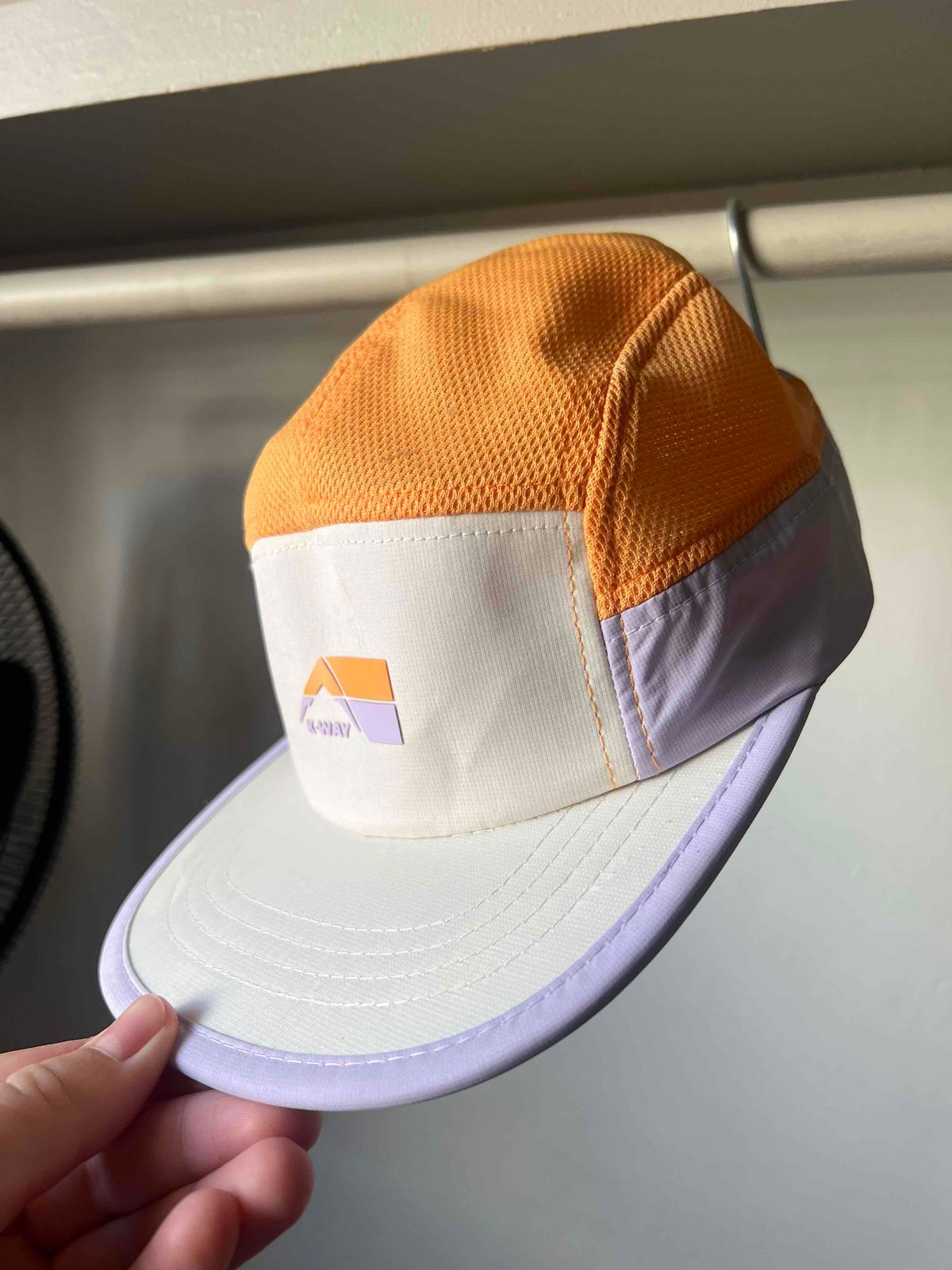 Sports & Leisure | K-WAY MMXXI 5-Panel Peak Cap Orange and | YAGA
