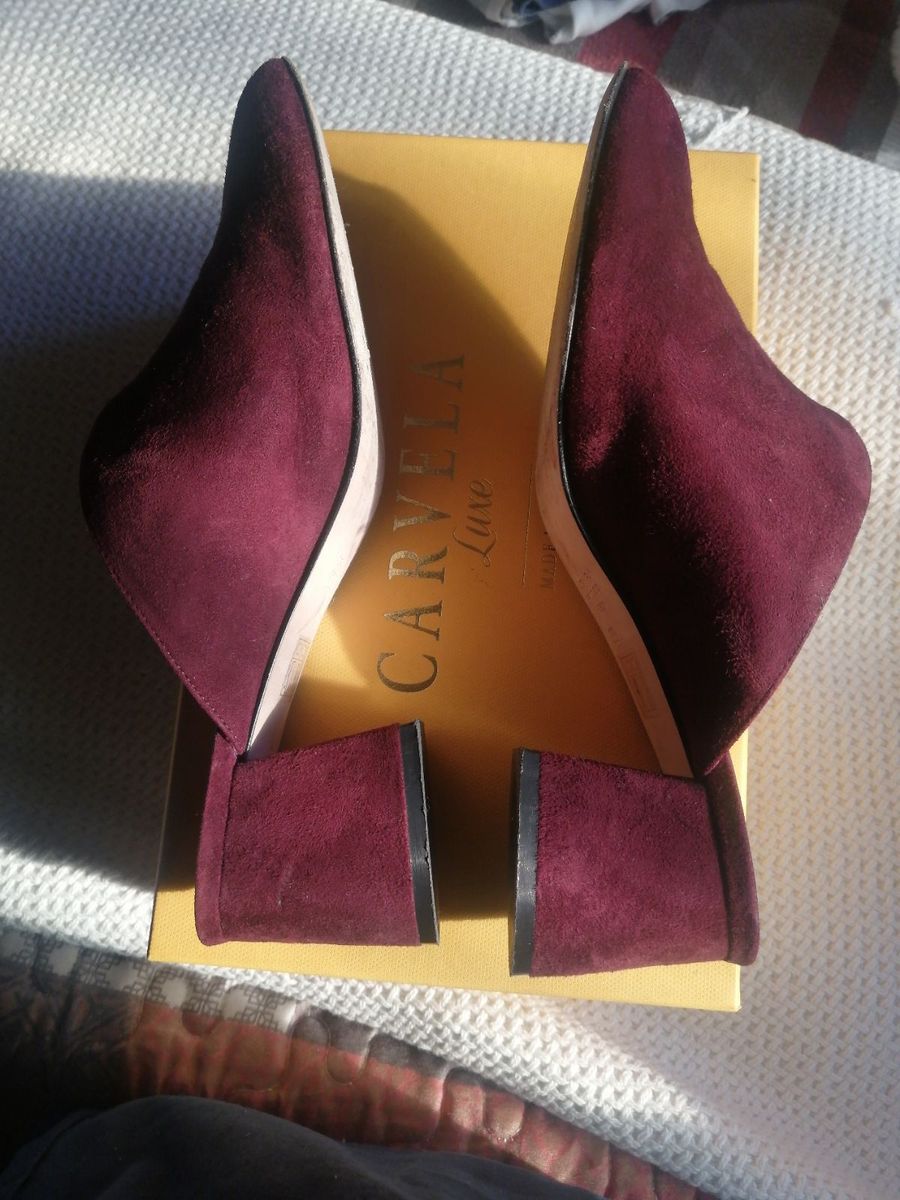Carvela sales burgundy shoes