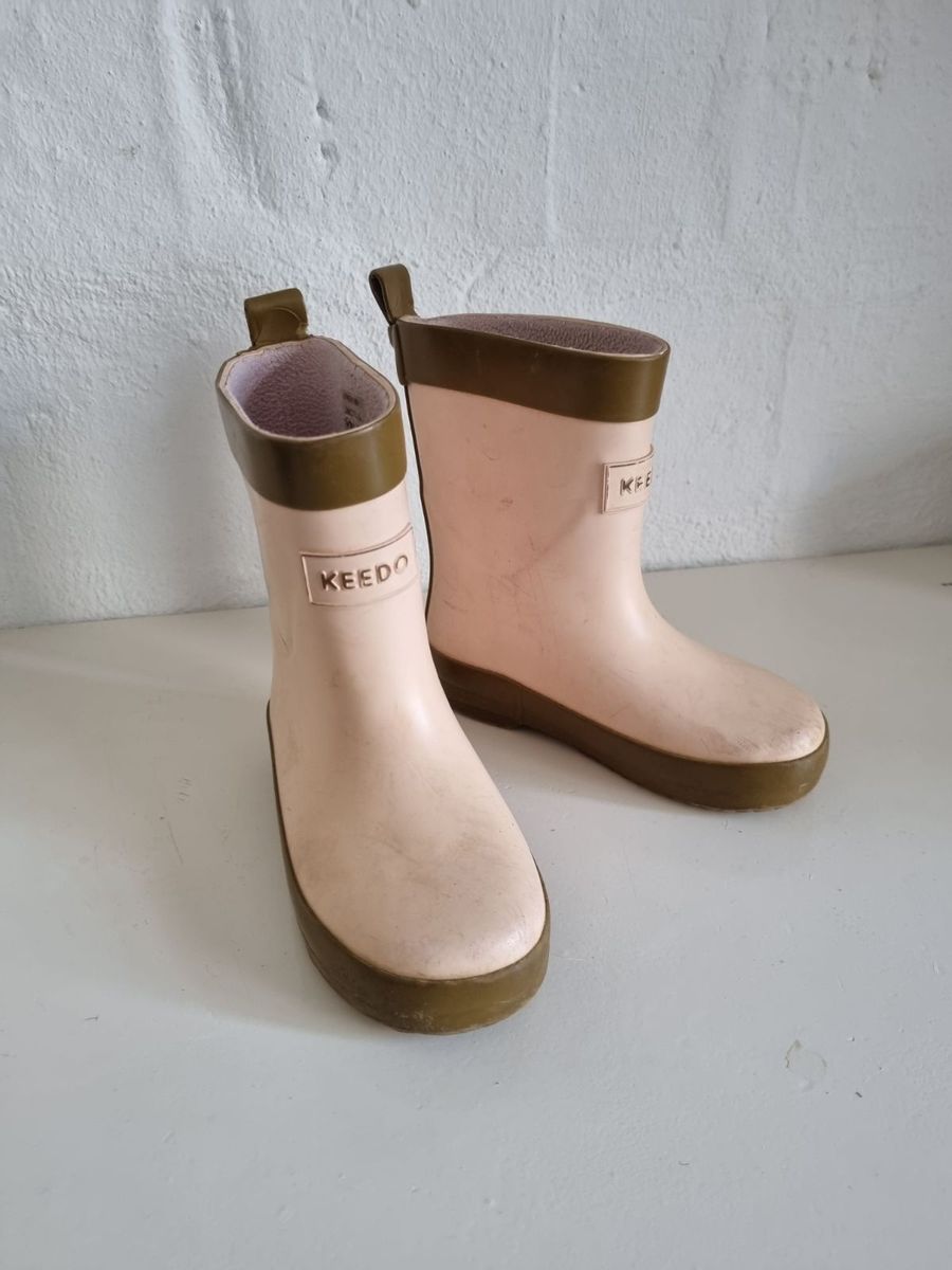 Kids Keedo little girl rain boots good cond Yaga SA