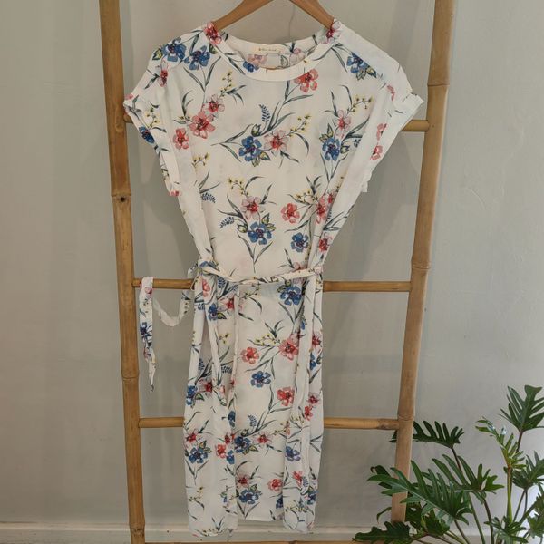 Women old khaki summer dress size 10 Yaga SA