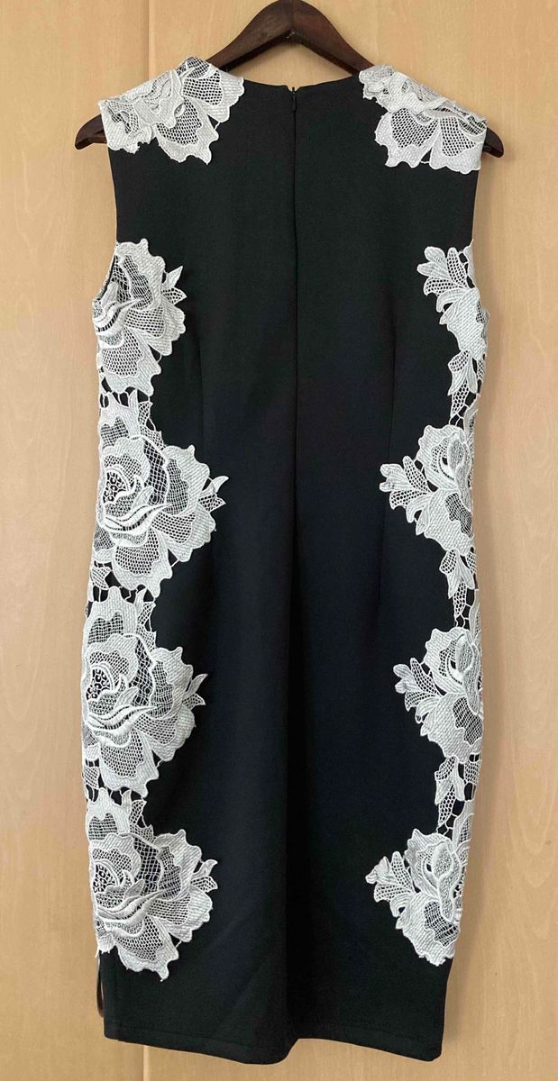 Women Edgars Charter Club Black Shift dress w Yaga SA