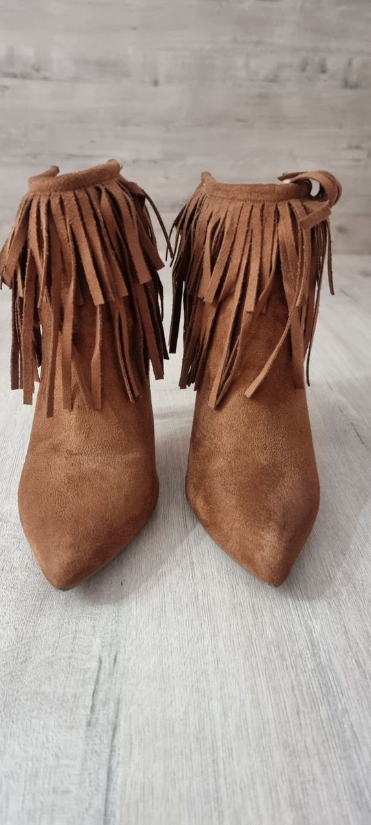 Women Suede stiletto boots YAGA - Main Image