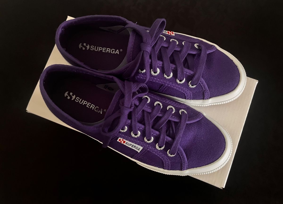 Superga purple sales