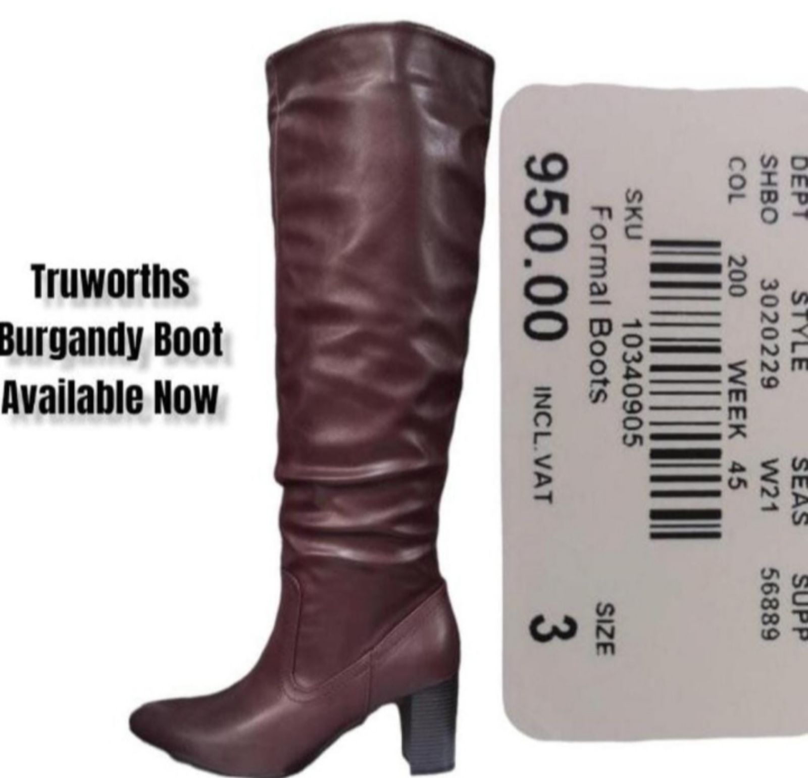 Truworths on sale shoes boots