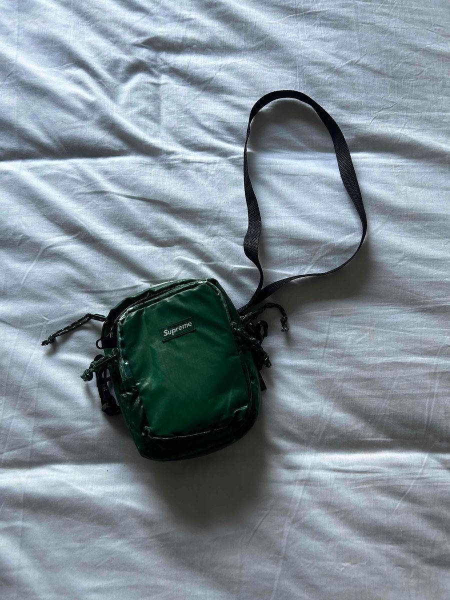 Supreme shoulder store bag green