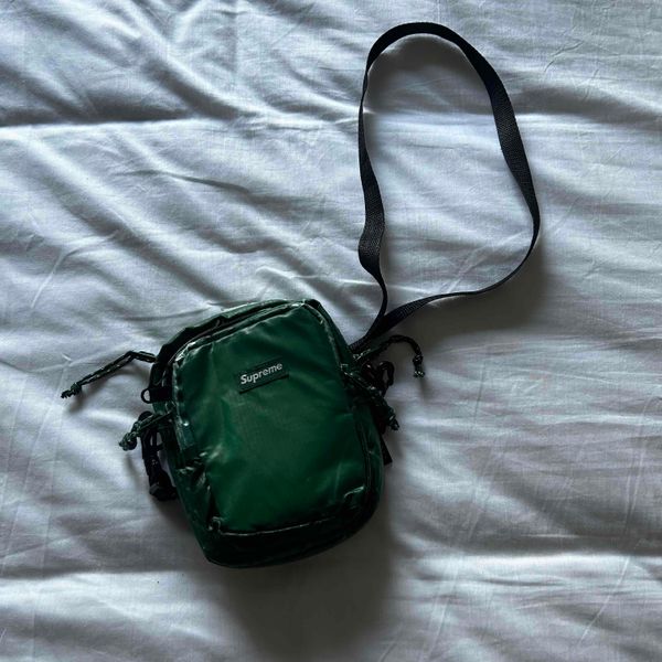 Supreme shoulder shop bag green