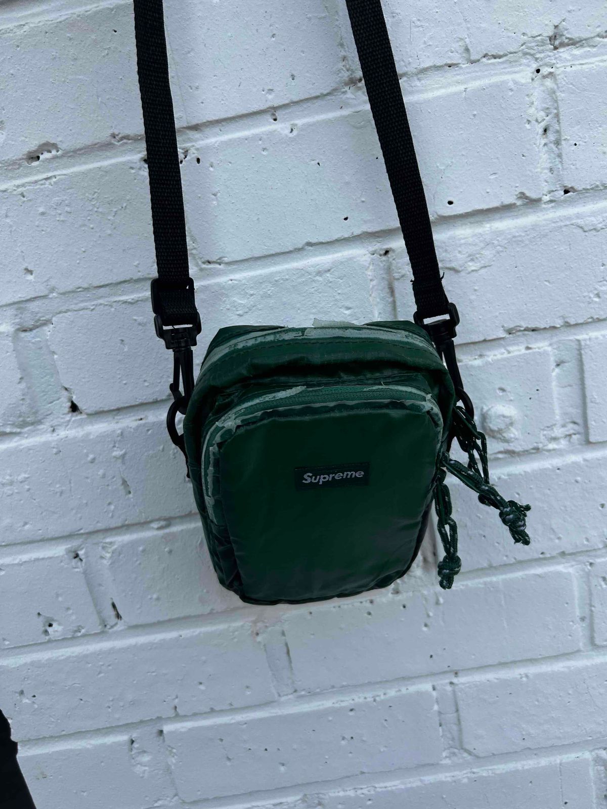 Supreme shoulder bag clearance green