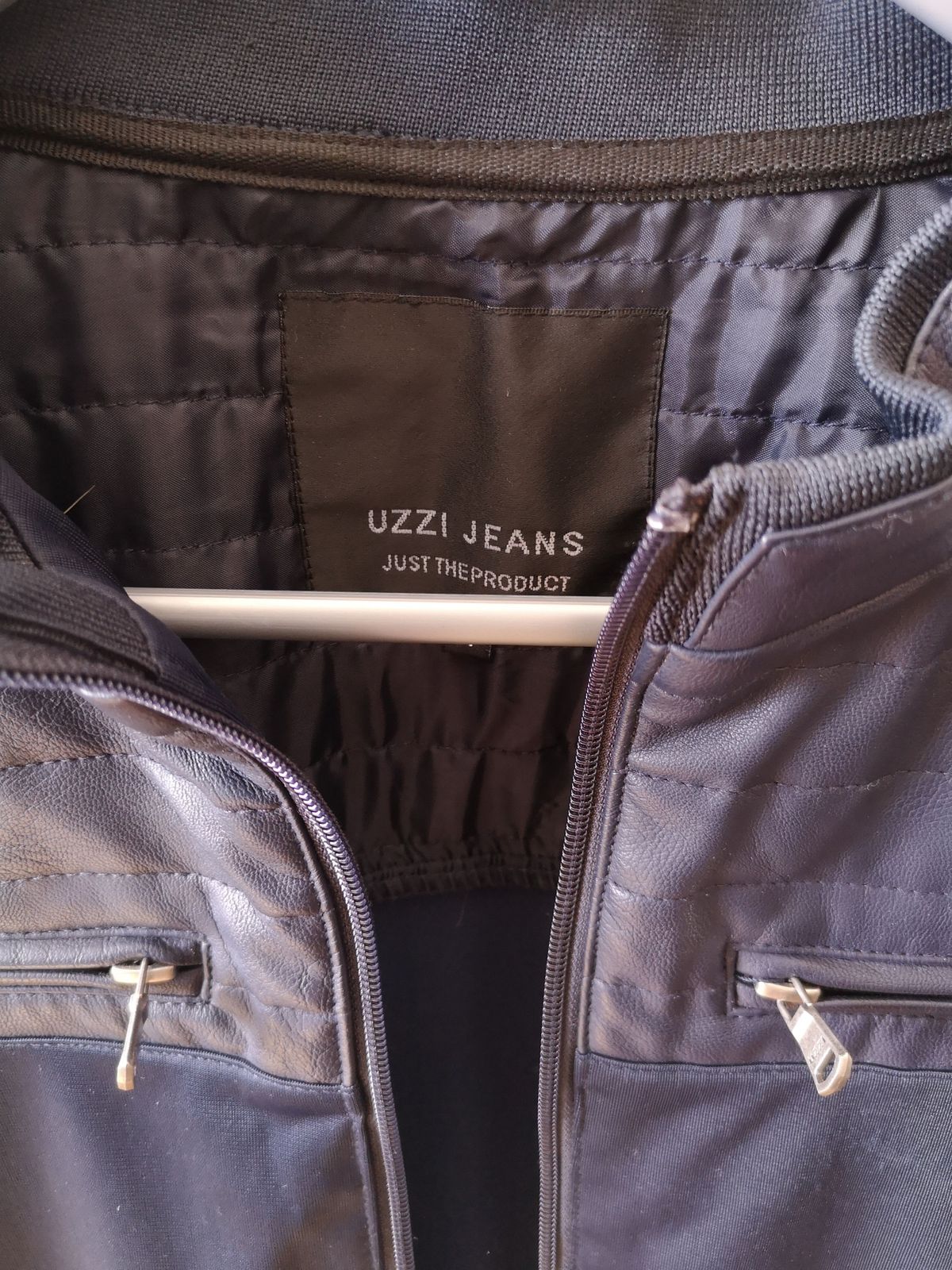 Uzzi leather clearance jacket