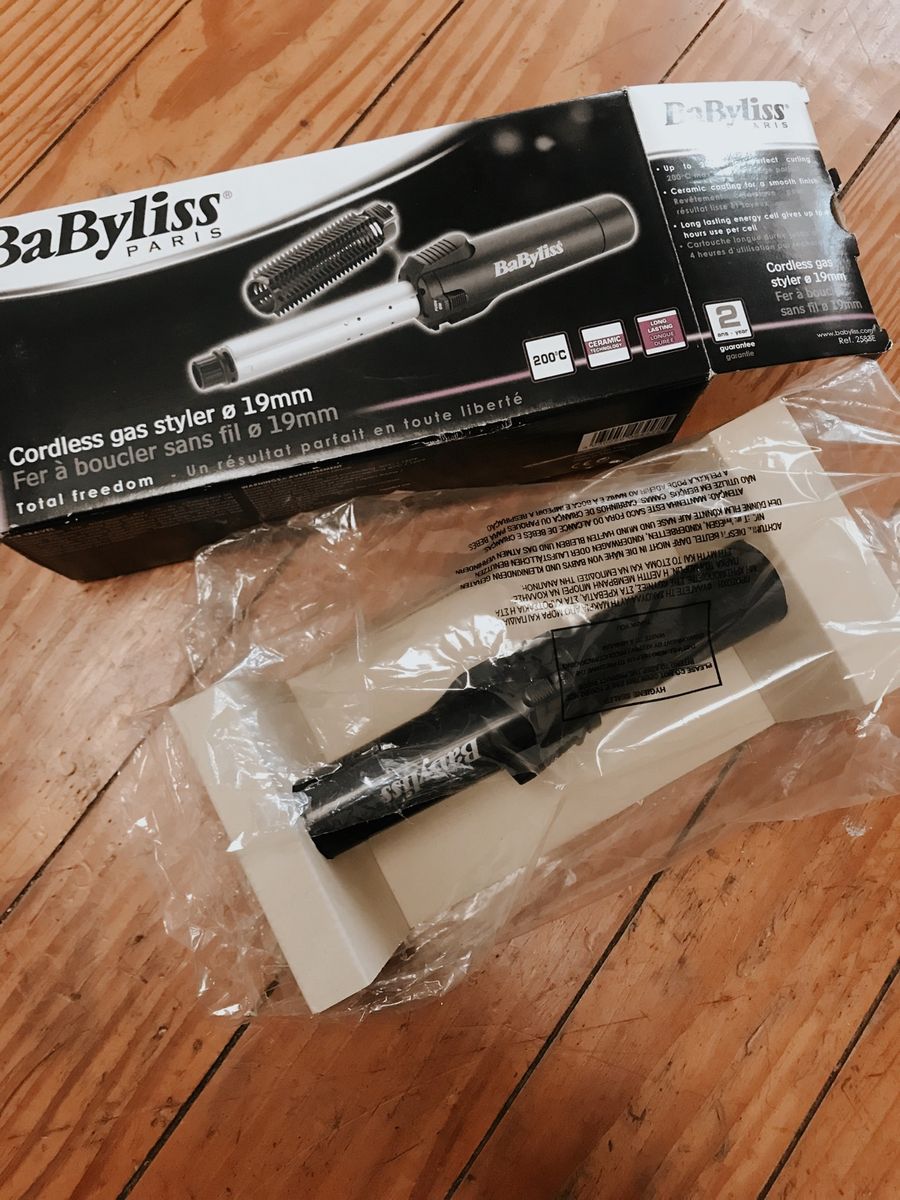 Beauty Babyliss cordless gas style Never used Yaga SA