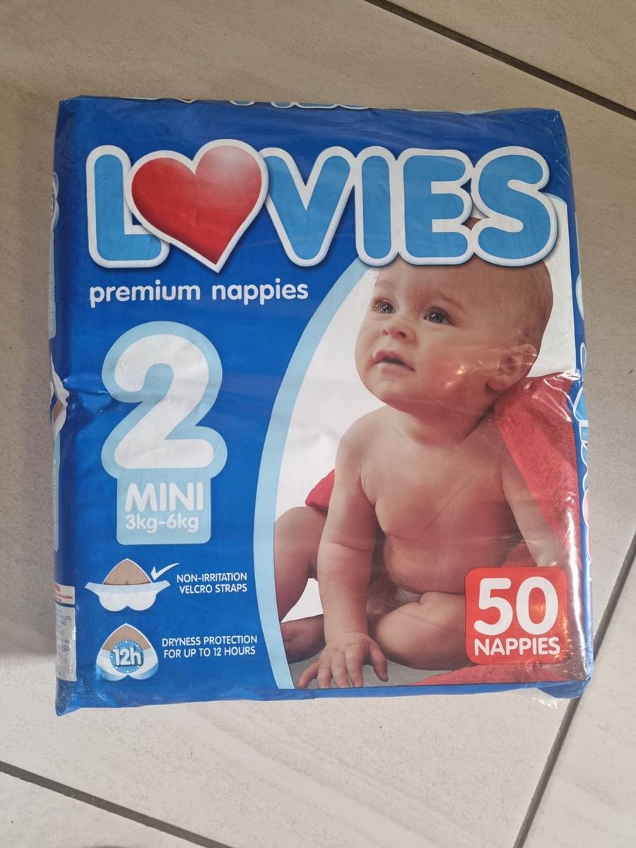 Kids Sealed Lovies nappies size 2 Yaga SA