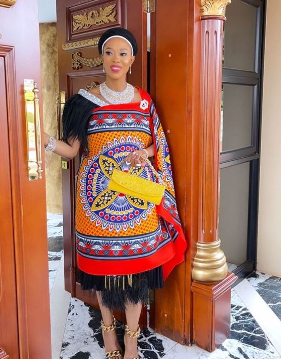 Swazi traditional attire for ladies top - Main Image