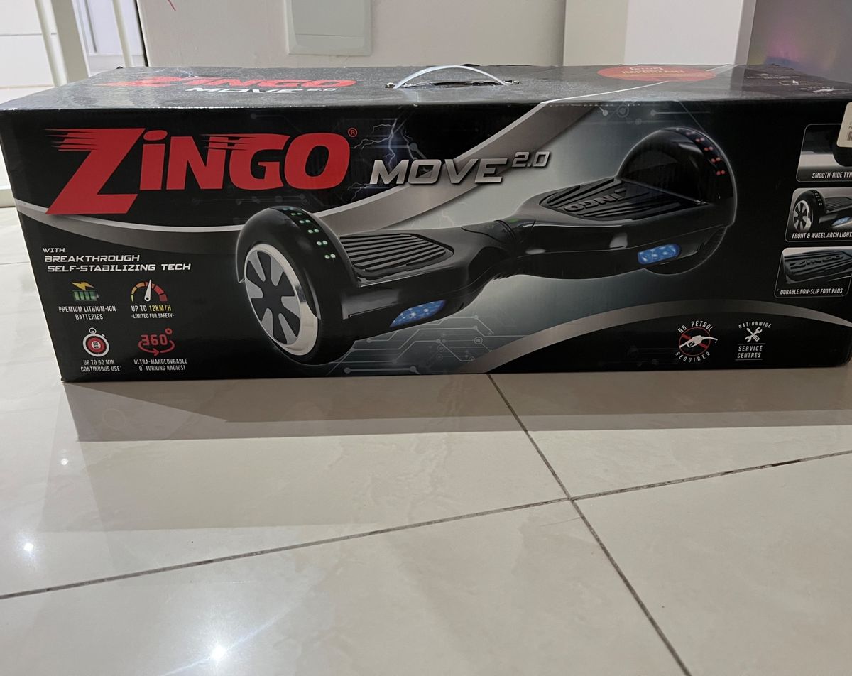 Kids Zingo move 2.0 hoverboard opened but u Yaga SA