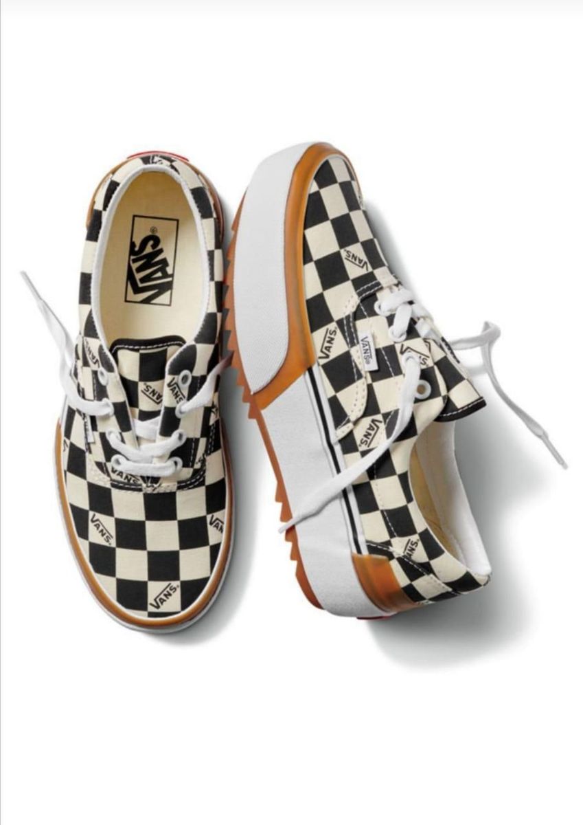 Women Vans Era Stacked 'Checkerboard (Fr YAGA - Main Image