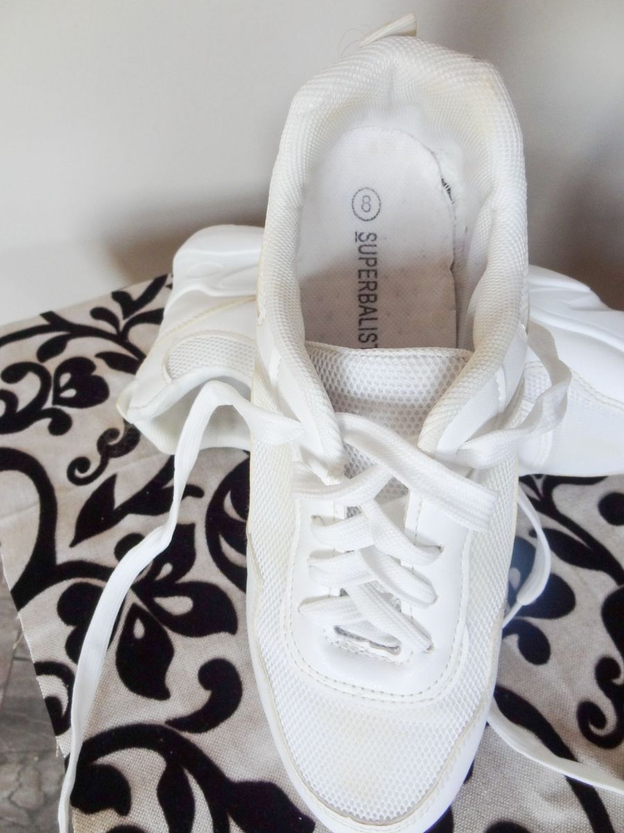 Women White Superbalist sneakers It is marked Yaga SA